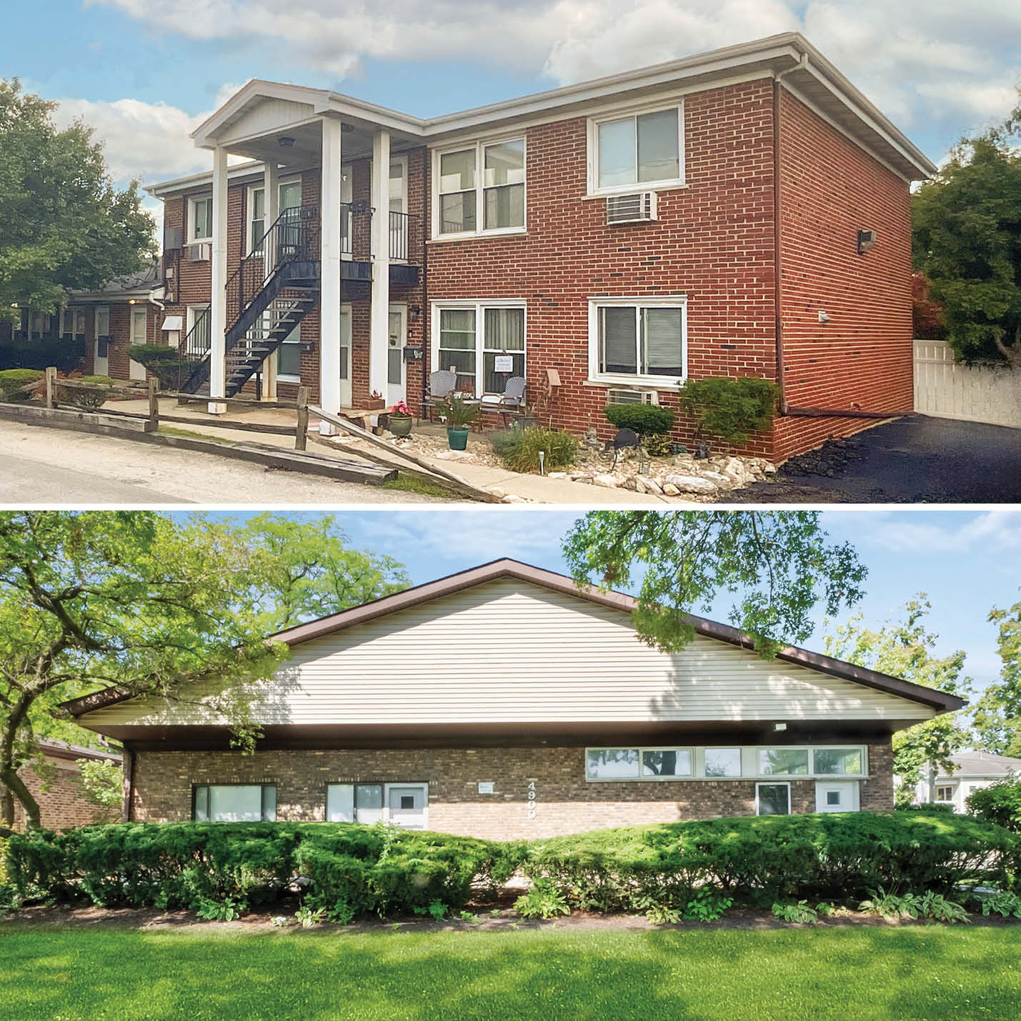 Apartment buildings at 4340 Wilson Avenue and 4900–4906 Fairview Avenue, presented to Chicago real estate investors by Essex Realty Group.