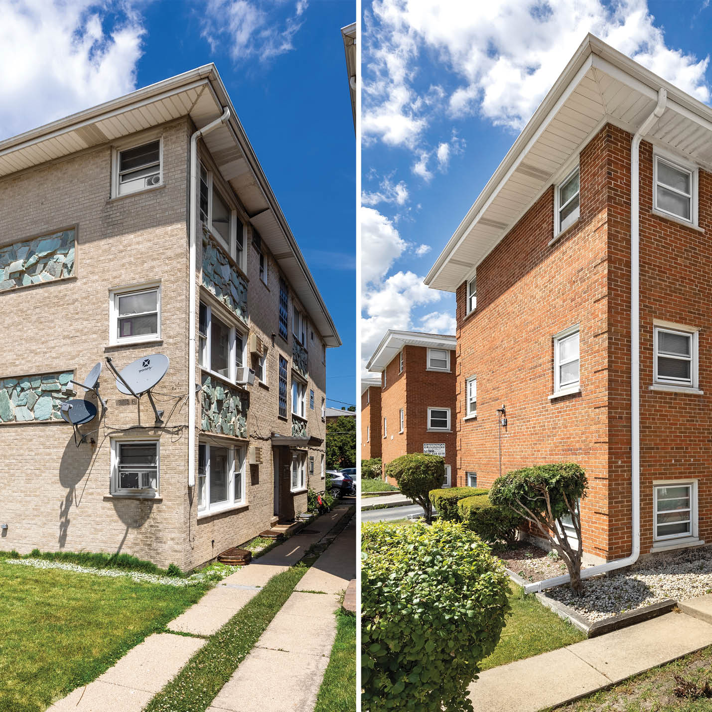 Multifamily acquisitions opportunity featuring 8156 Walsh Ln and 9452 Maple Drive, sold by Essex Realty Group.
