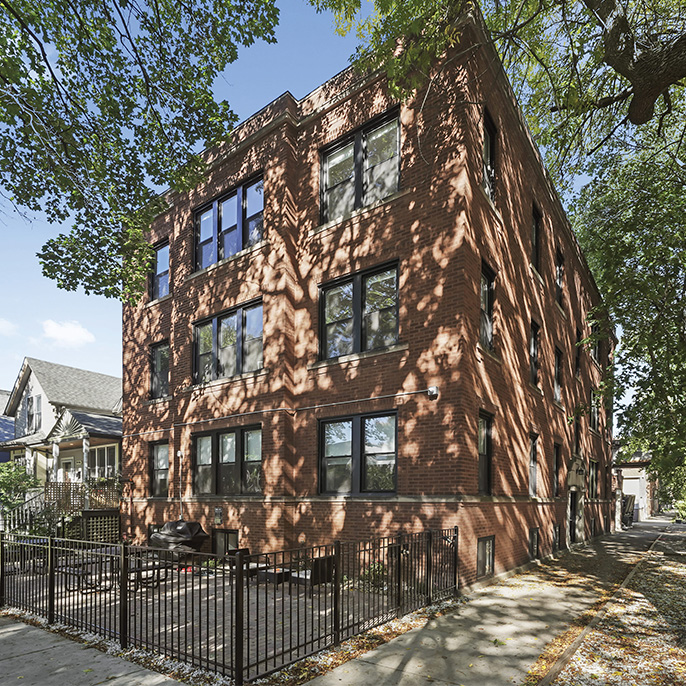 Renovated Lincoln Square multifamily property for sale in Chicago
