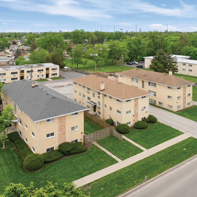 Three-building Berkeley, Illinois multifamily portfolio sold by Essex Realty Group