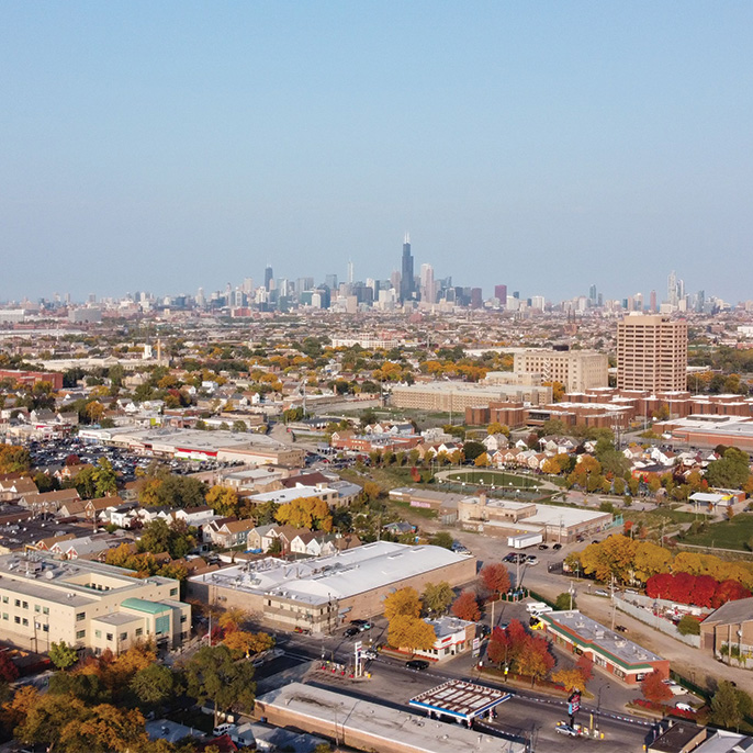 Chicago skyline representing the city's competitive multifamily rental market in 2026